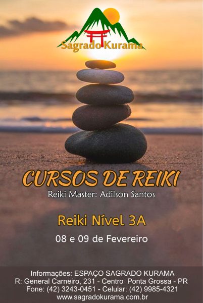 Divulgação Cursos Sagrado Kurama