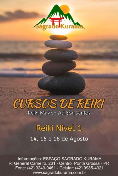 Divulgação Cursos Sagrado Kurama